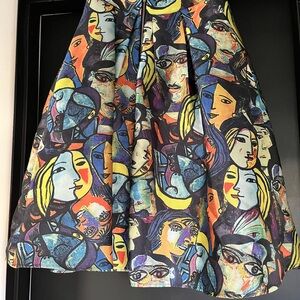 Taffeta effect party skirt.  Small.  Excellent condition.